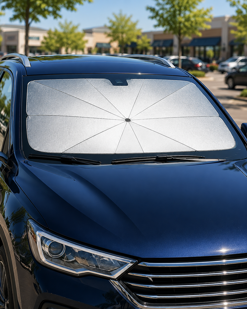 Fayzo SunSnap — Pop Open Windshield Sun Shade